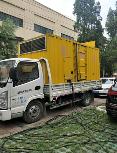 荷塘发电车出租-柴油发电机组排烟系统设计要求及其考虑因素