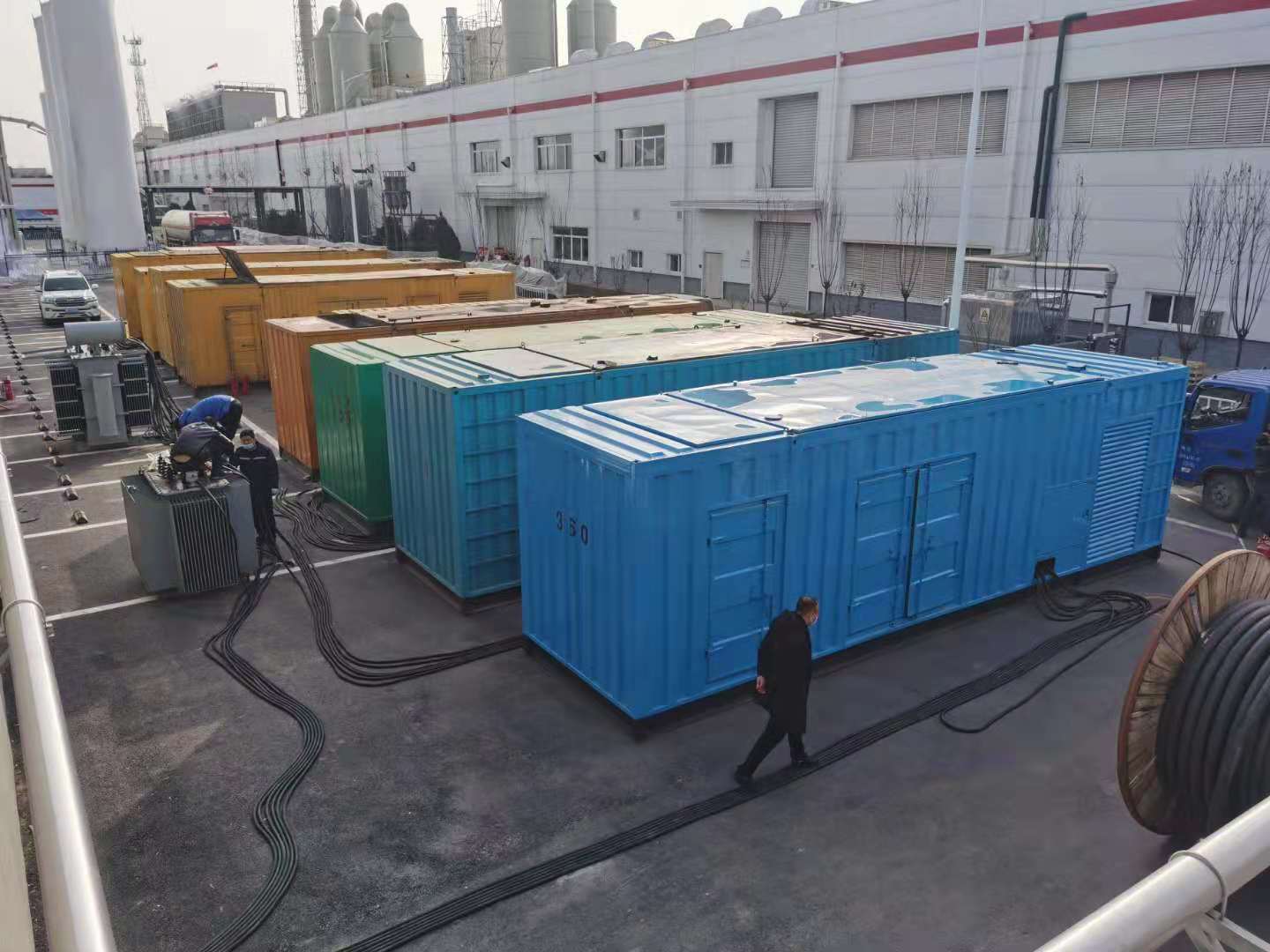荷塘出租发电机-柴油发电机组三相采用什么接法